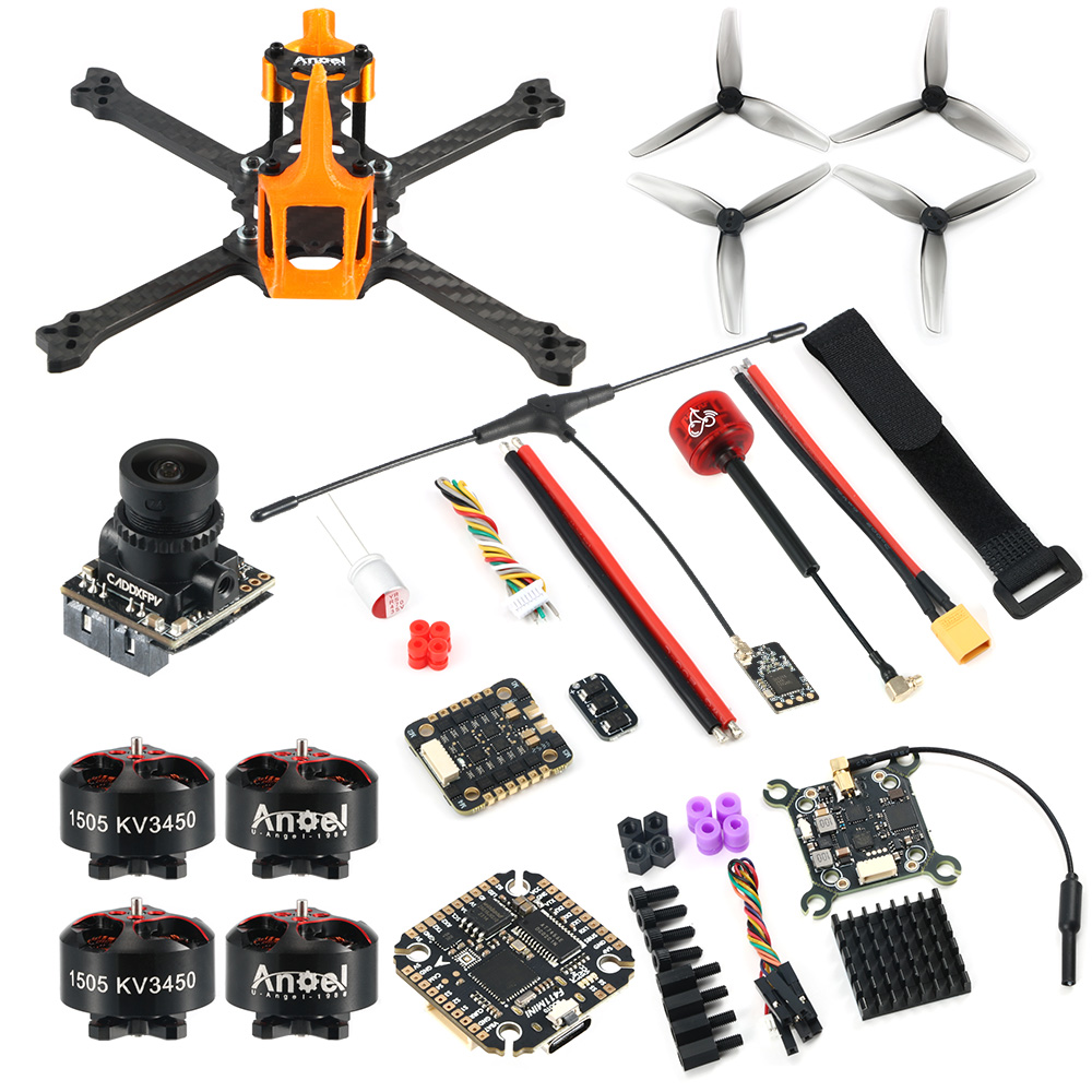Speedybee F405 V4 Bls 55A Stack - Angel35 3,5-Zoll Freestyle FPV Drohnen-Kit 1505